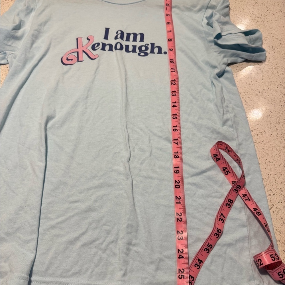 Bella+Canvas Adult Medium ‘I am Kenough’ Barbie T Shirt NWOT - Picture 6 of 7